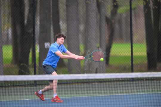 SBHS Boys Tennis @ Burlington High School — photo 1