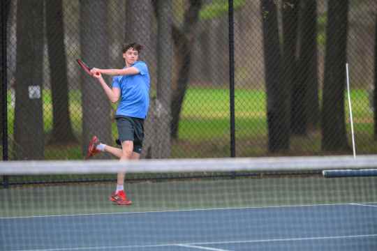 SBHS Boys Tennis @ Burlington High School — photo 3