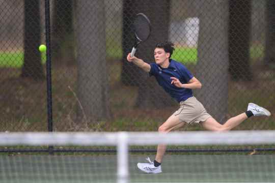SBHS Boys Tennis @ Burlington High School — photo 5