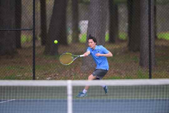 SBHS Boys Tennis @ Burlington High School — photo 9