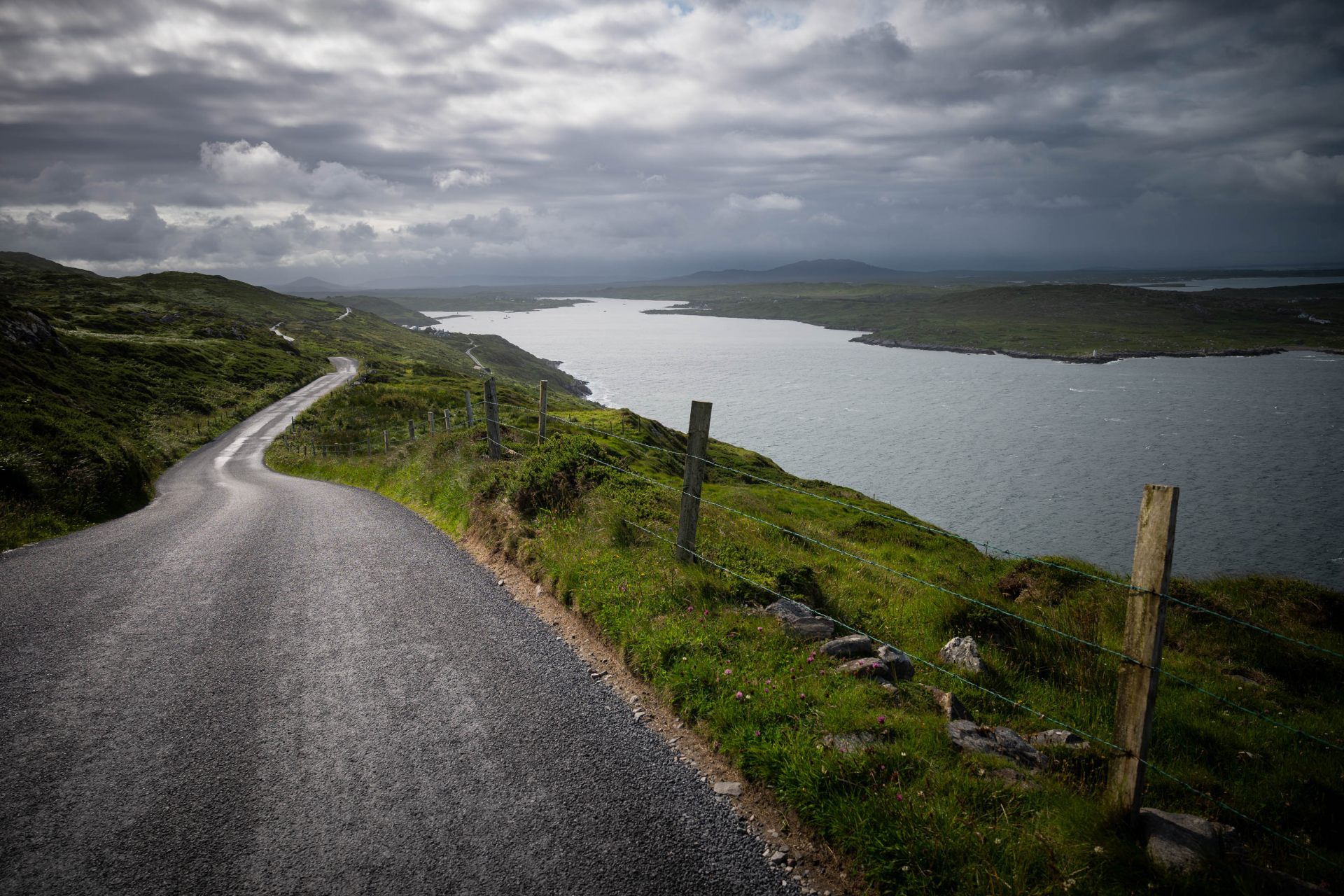 Sky Road Landscape